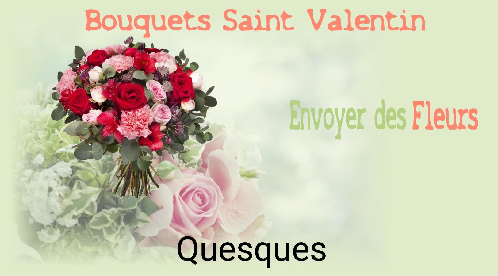 Roses de Saint-Valentin livrées à Quesques